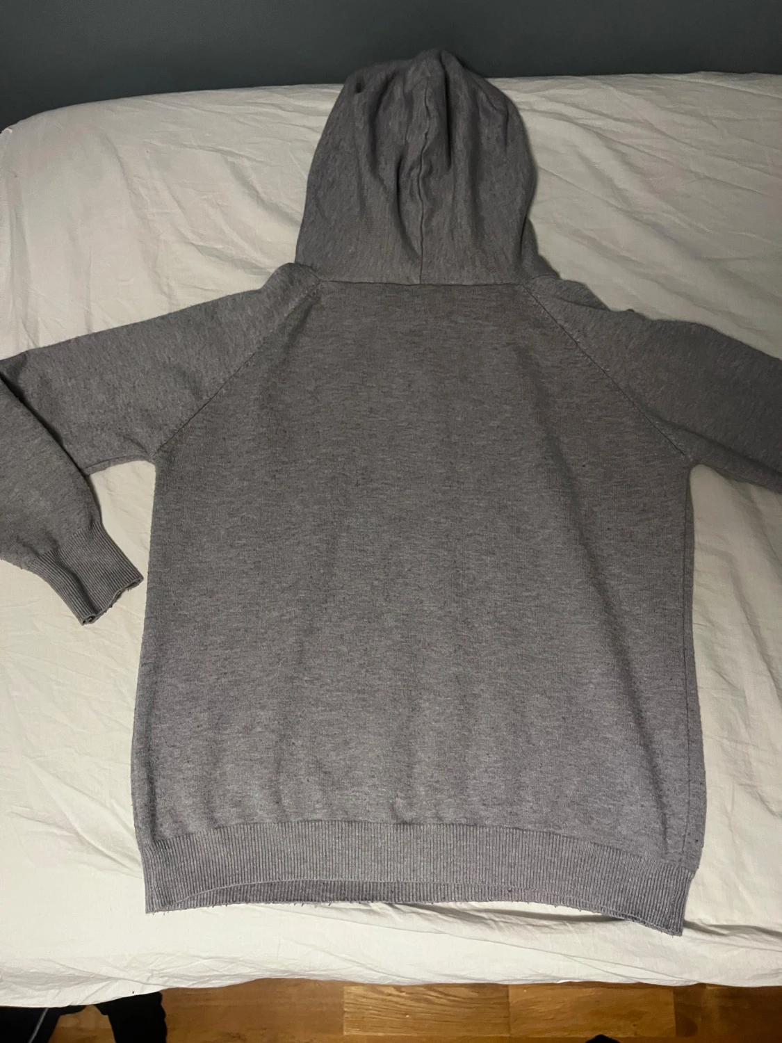 Grå marino ull tröja  - 2