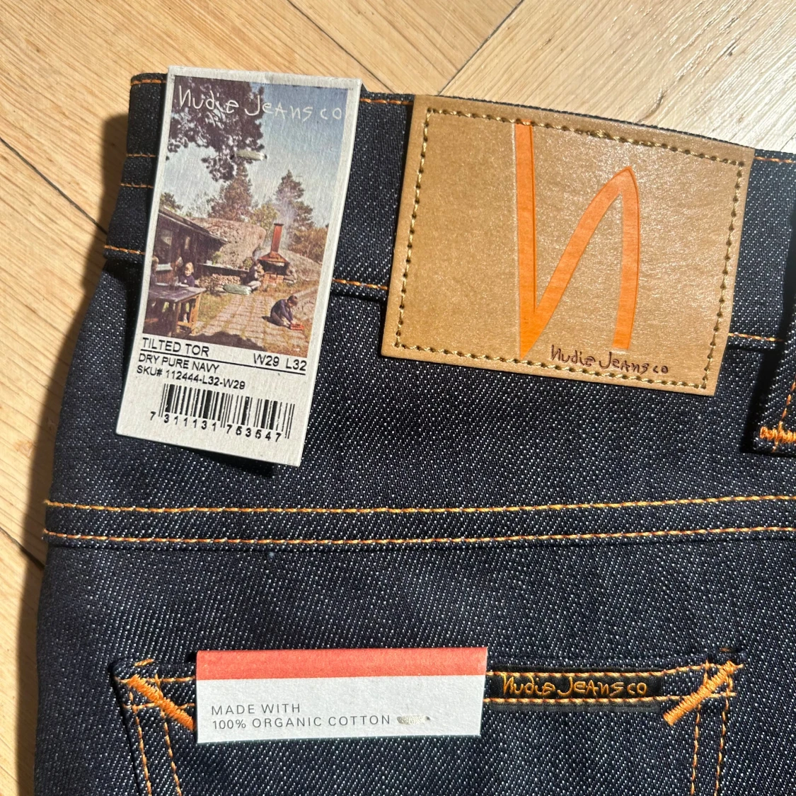 Nudie jeans - Tilted tor, dry pure navy - 2