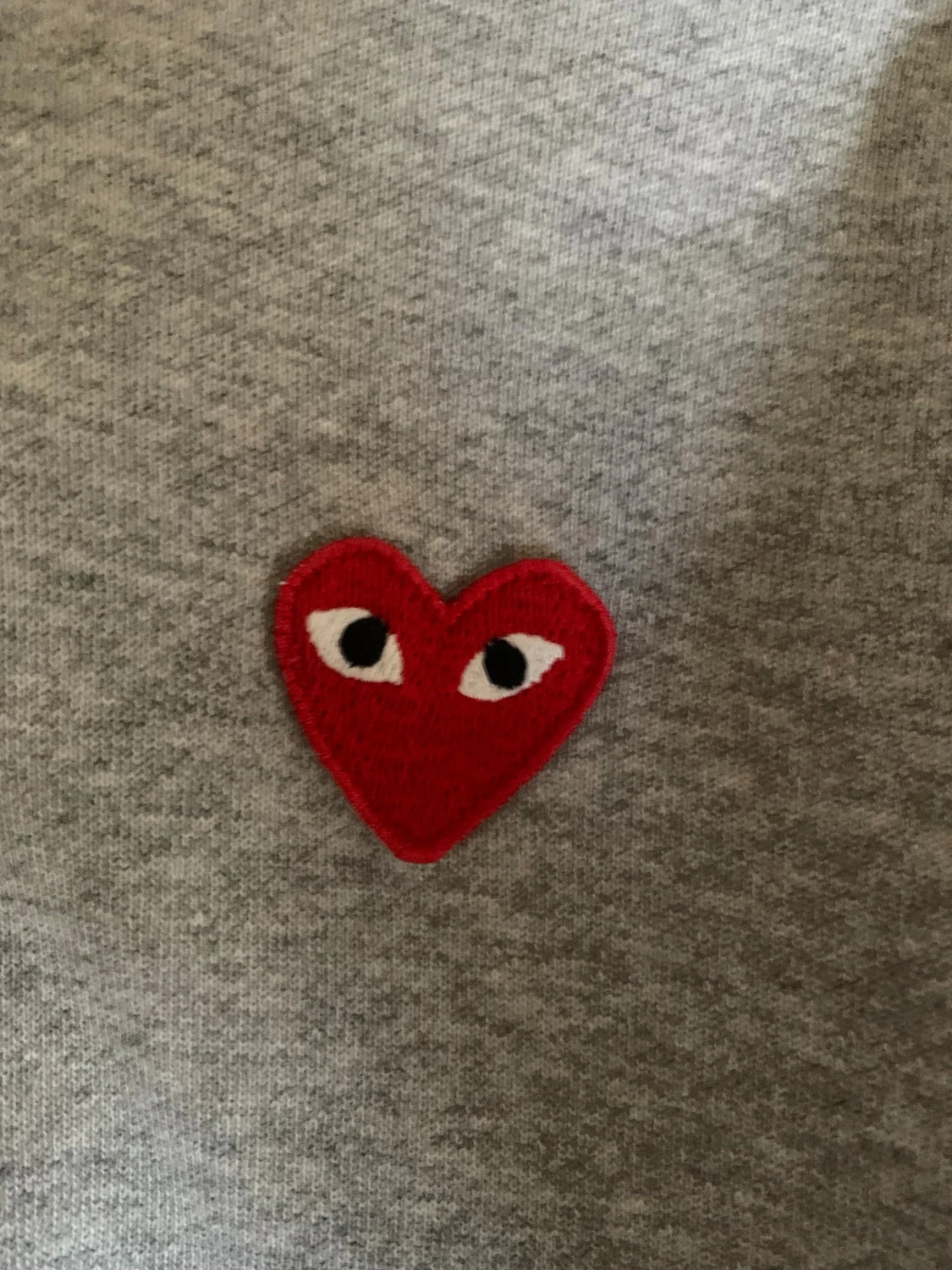 Grå hoodie Comme des Garçons Play - 2