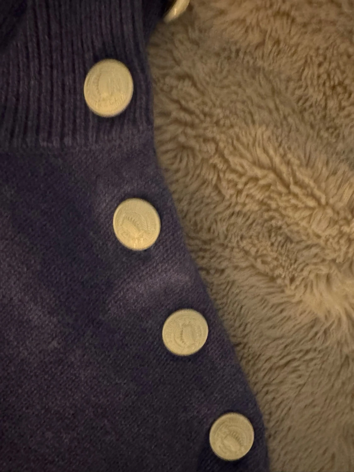 Lila stickad tröja från  Zadig & Voltaire  - 1