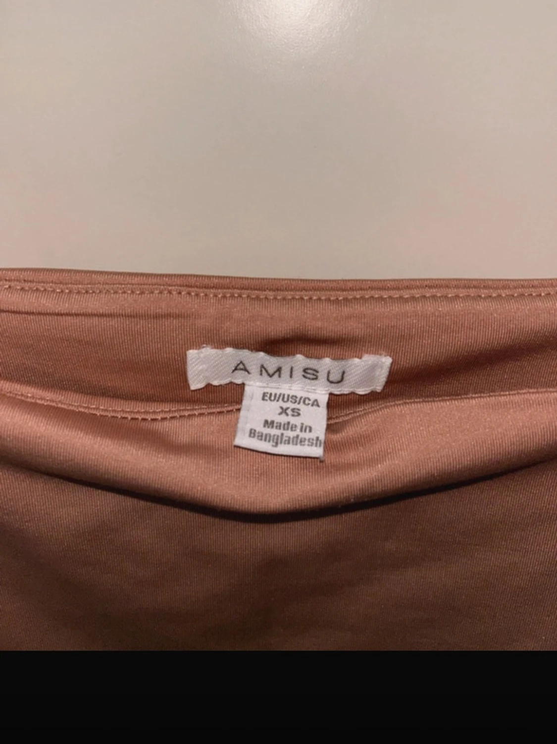 Beige linnetopp från Amisu - 1