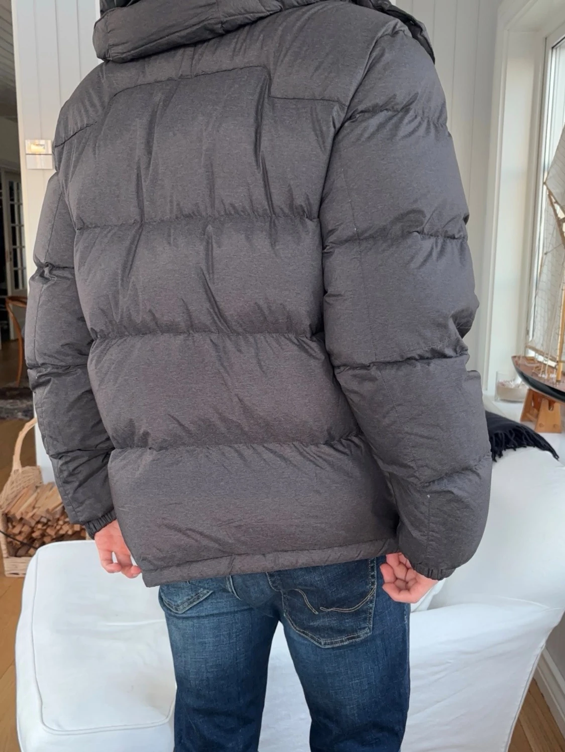 Mörkgrå pufferjacka från Polo Ralph Lauren - 1