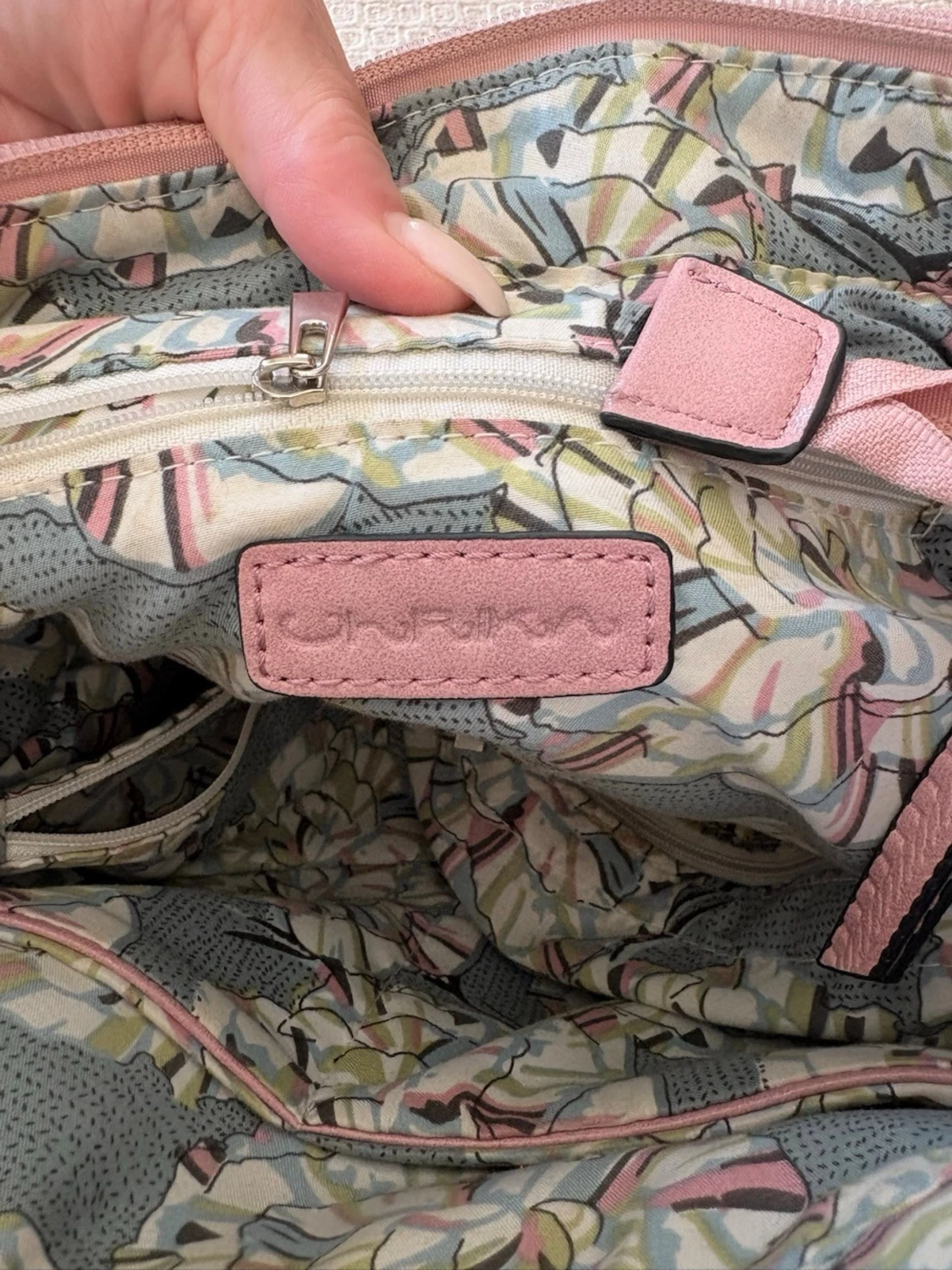 Rosa handväska  - 4