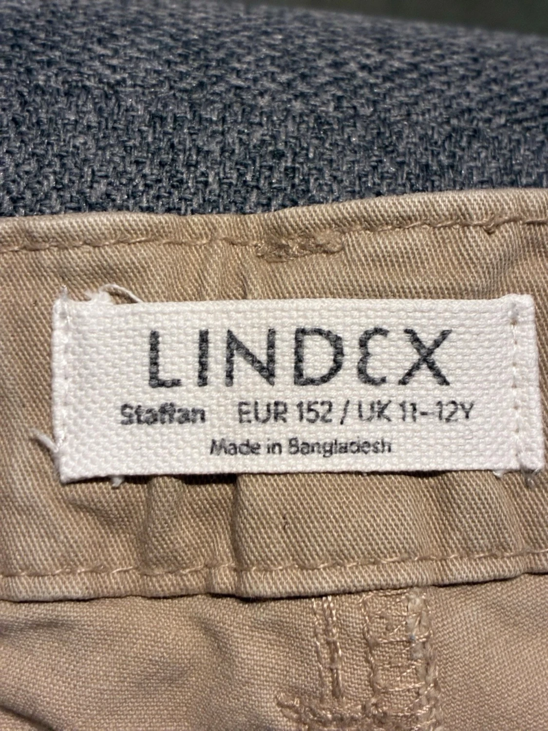Beige chinos med raka ben - 2