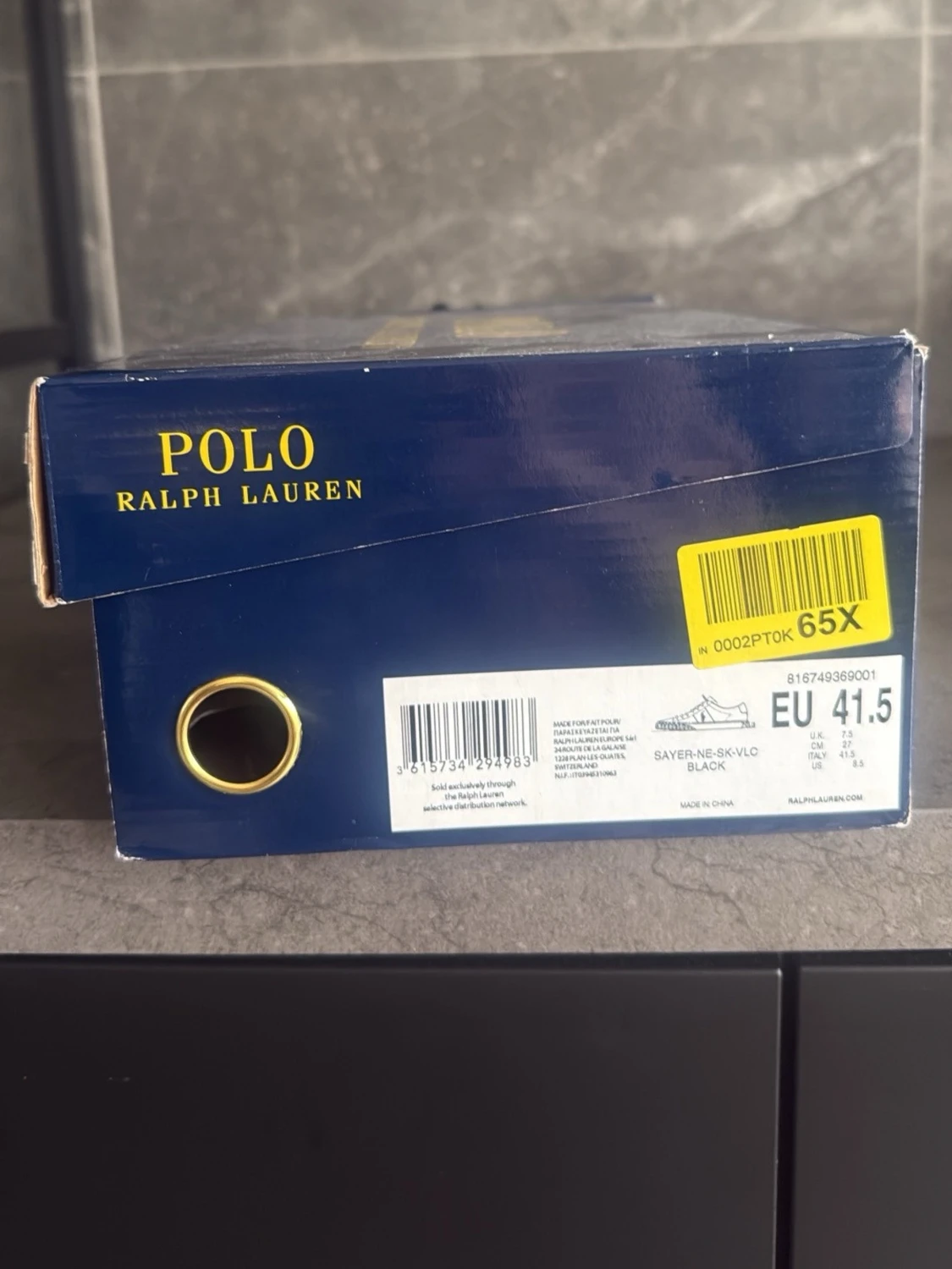 Svarta Polo Ralph Lauren sneakers - 4