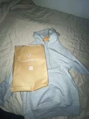 Ljusgrå hoodie från Ravelli - Snygg ljusgrå hoodie från Ravelli med klassisk huva och dragsko. Hoodien har en stor magficka och ribbade muddar vid ärmslut och nederkant. Perfekt för en chill och avslappnad stil. Materialet känns mjukt och bekvämt mot huden.