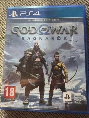 God of war ragnarök ps4 skiva - Säljer god of war ps4 skiva launch edition, skivan har inga skador eller problem och är knappt använd!