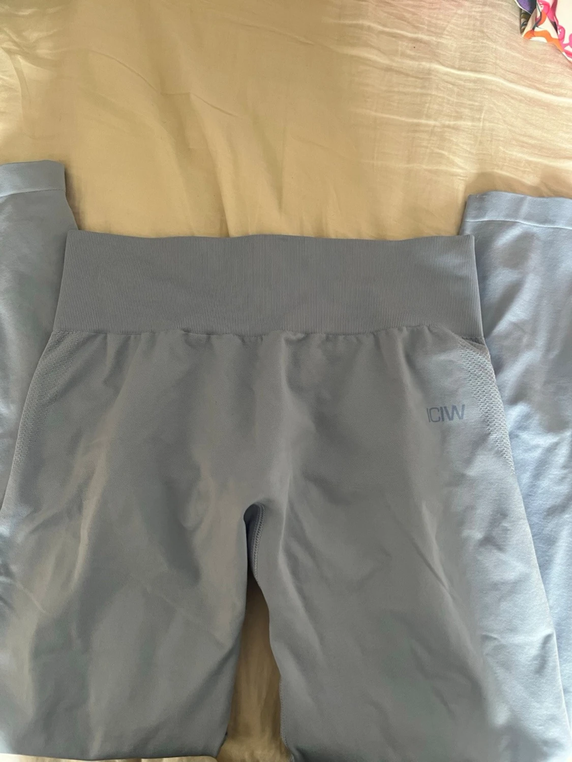 Blå seamless leggings från ICANIWILL