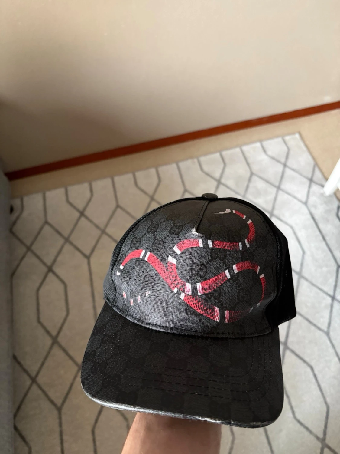 Svart Gucci keps  - 1