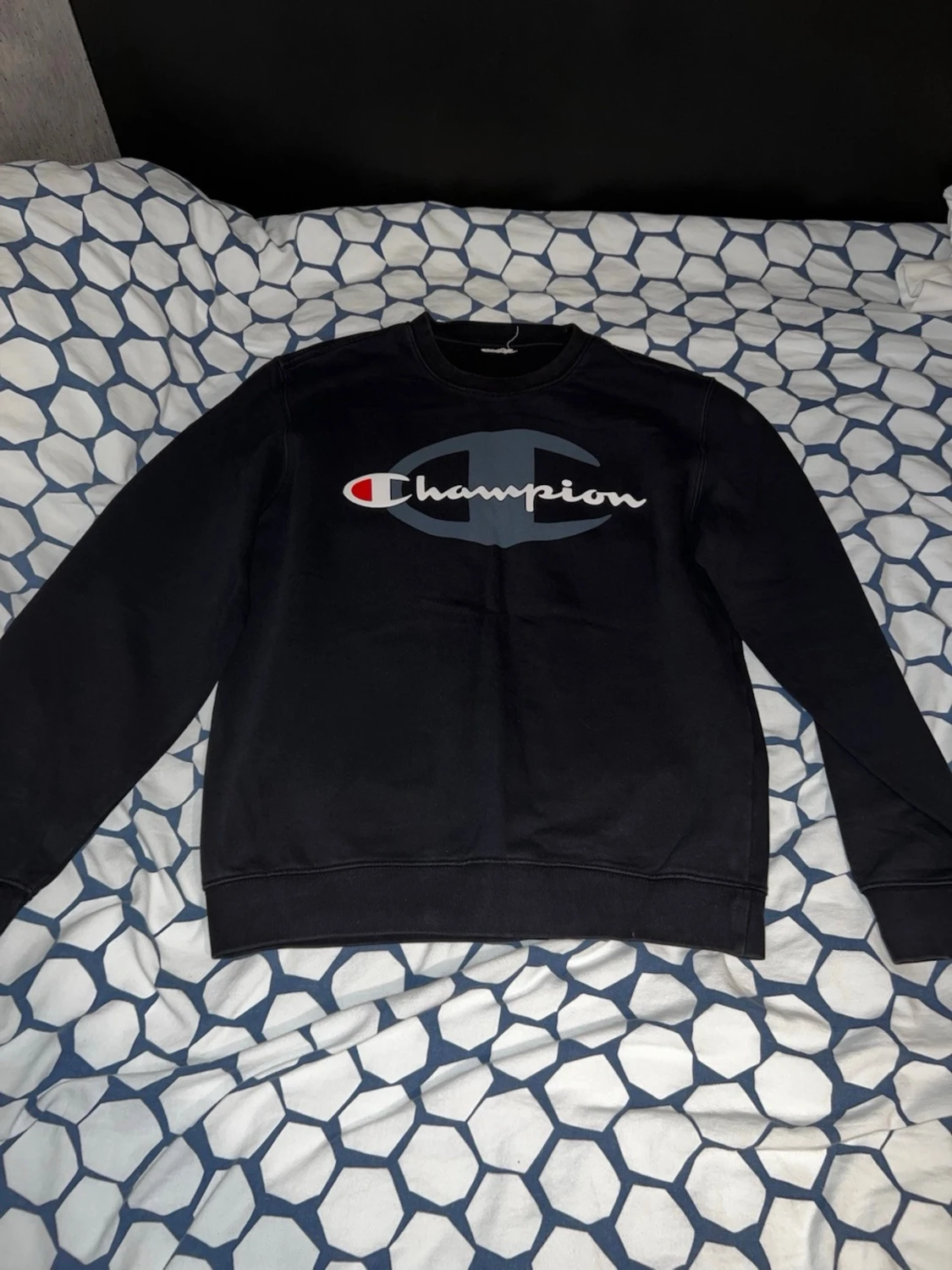 Svart Champion sweatshirt