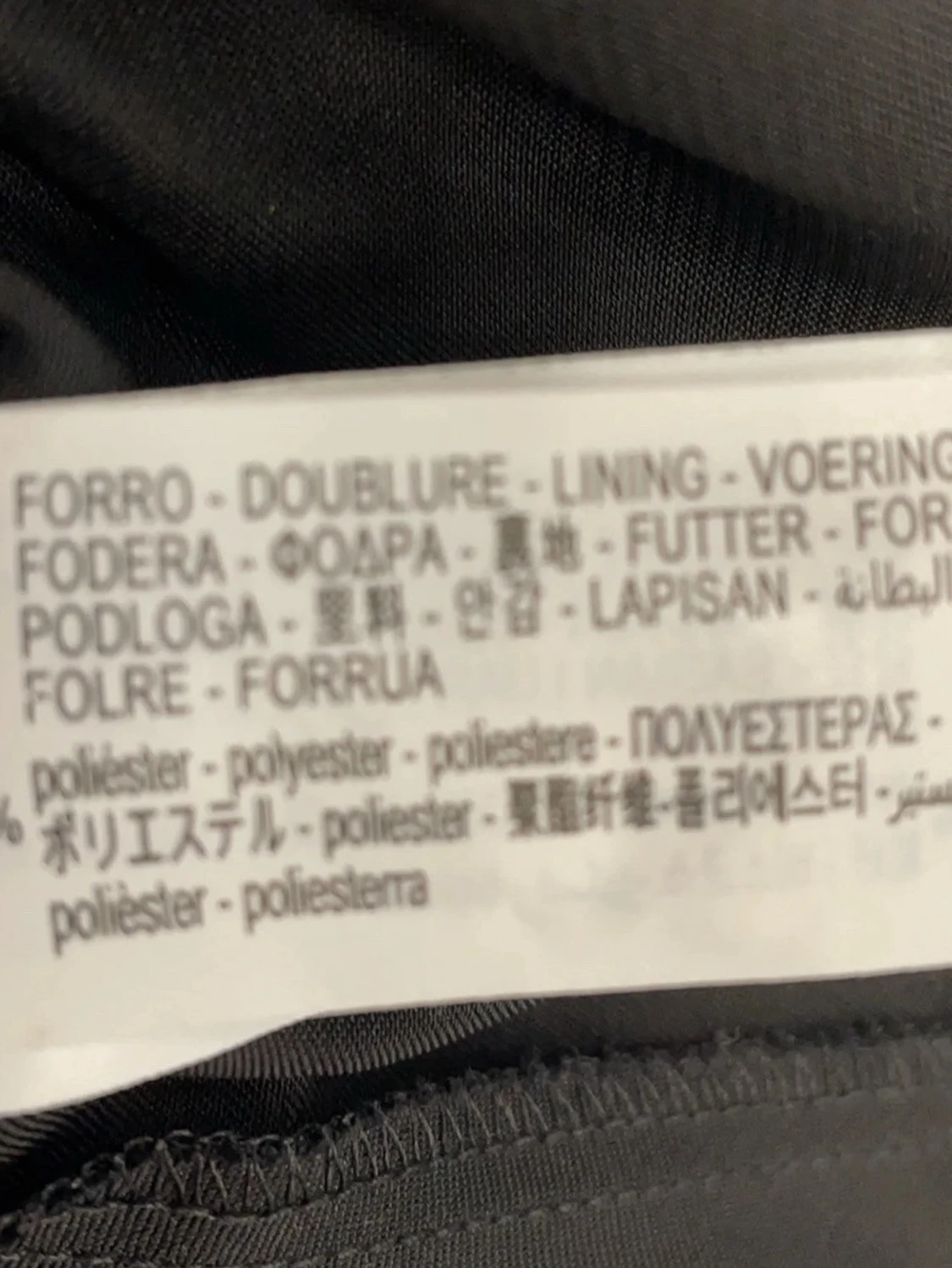 Svart halterneck topp med knyt från Zara - 3