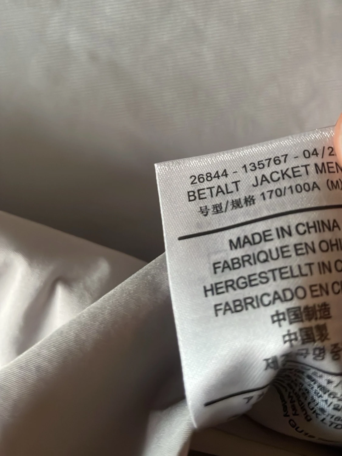 Ljusgrå regnjacka från Arc'teryx - 3