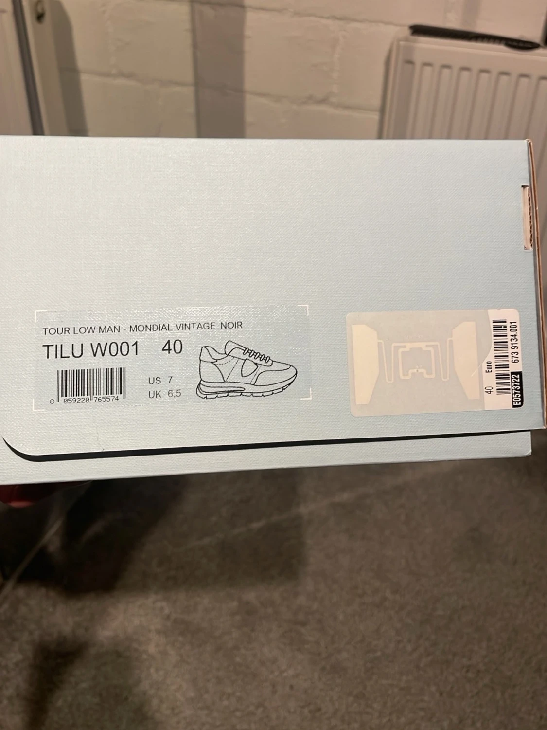 Svarta sneakers från Philippe Model - 4