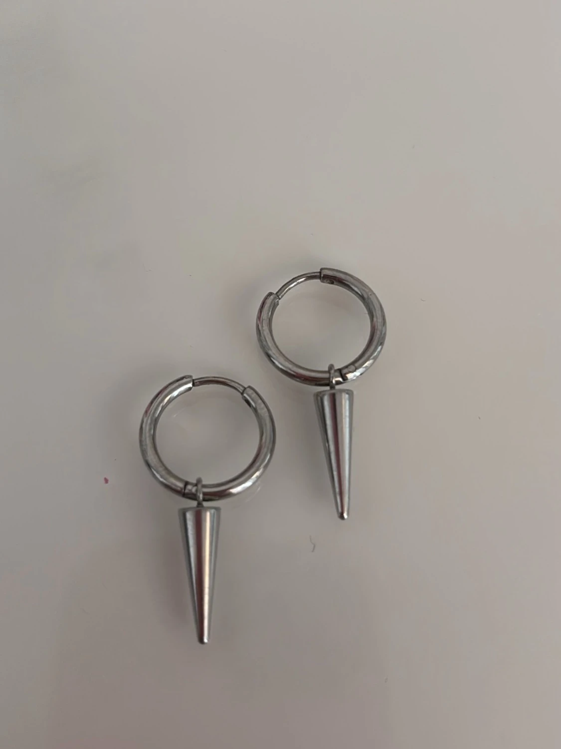 Peak Hoops Steel örhängen