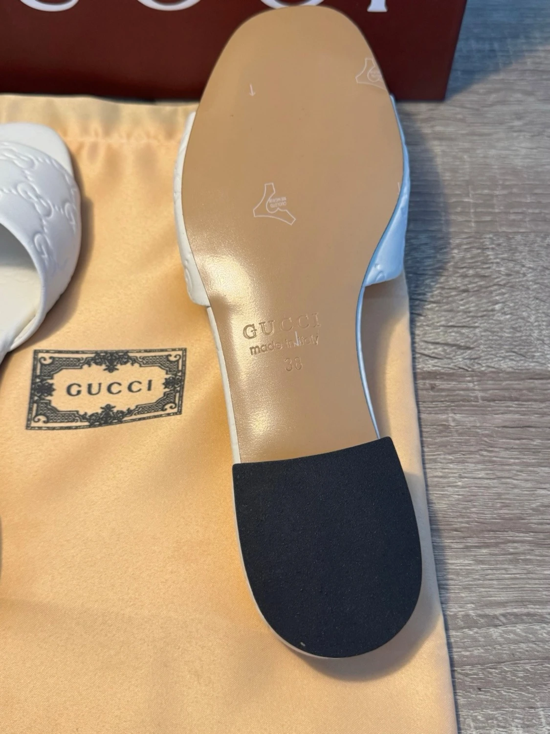 Gucci GG Embossed Sandals - 5