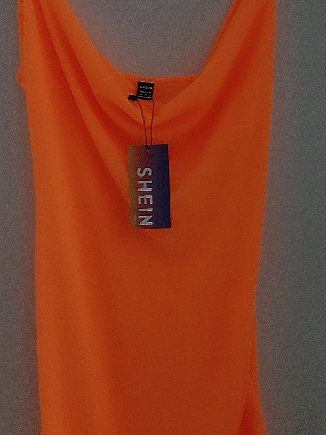Orange strand  långklänning från SHEIN - 1