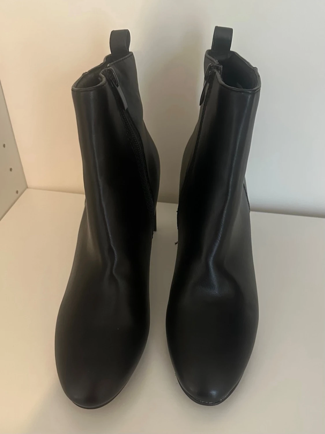 Svarta boots med klack - 2