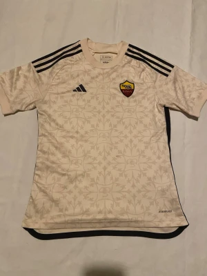  As Roma tröja i storlek XS  - Säljer en Roma tröja i storlek XS.                                                     Scickar samma dag förutom om köpet begås sent på kvällen/natten!📦.                                                                   Bara att meddela mig om du undrar något!                         Kom med bud😃