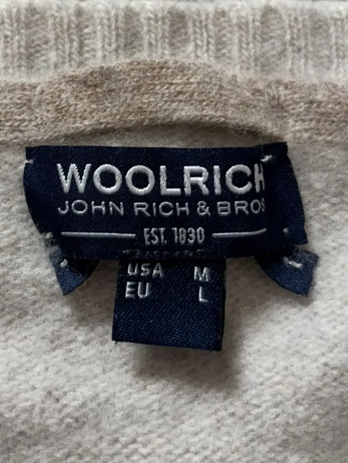 Stickad tröja ifrån Woolrich - 4