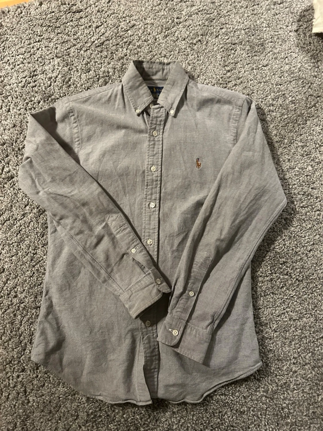 Grå skjorta från Ralph Lauren