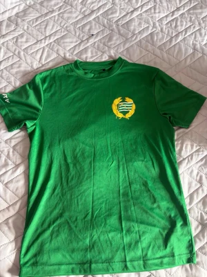 Grön t-shirt från Craft med tryck - Snygg grön t-shirt från Craft med hammarby på bröstet. Tillverkad i mjukt material som känns skönt mot huden. Klassisk passform och korta ärmar, perfekt för dig som gillar sportig stil.