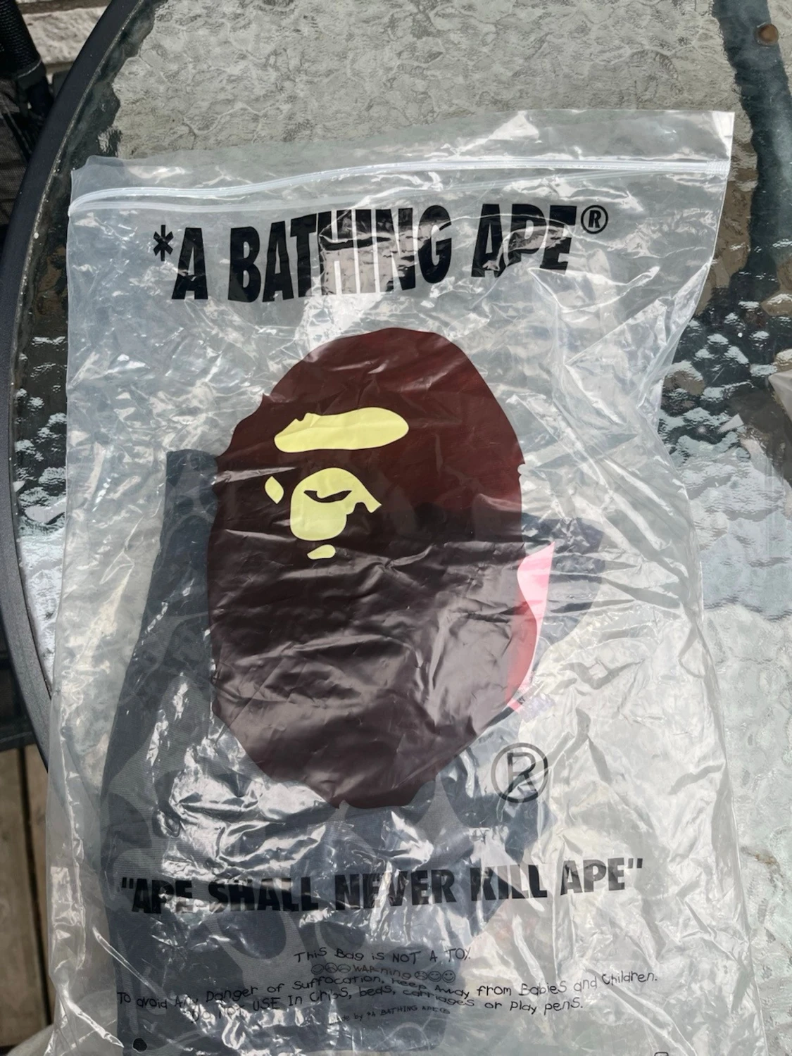 Svart camo BAPE x Miami t-shirt - 3