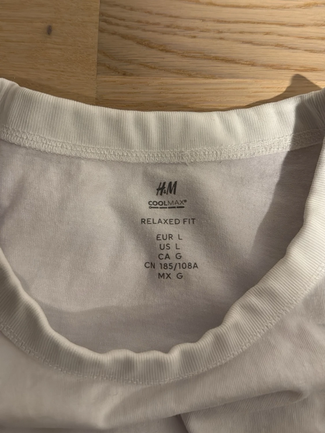 Vit relaxed fit t-shirt från H&M - 1