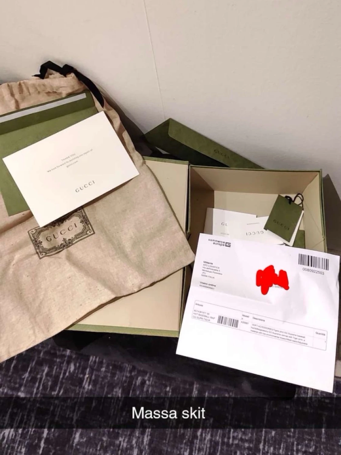 Gucci tiger keps  - 1