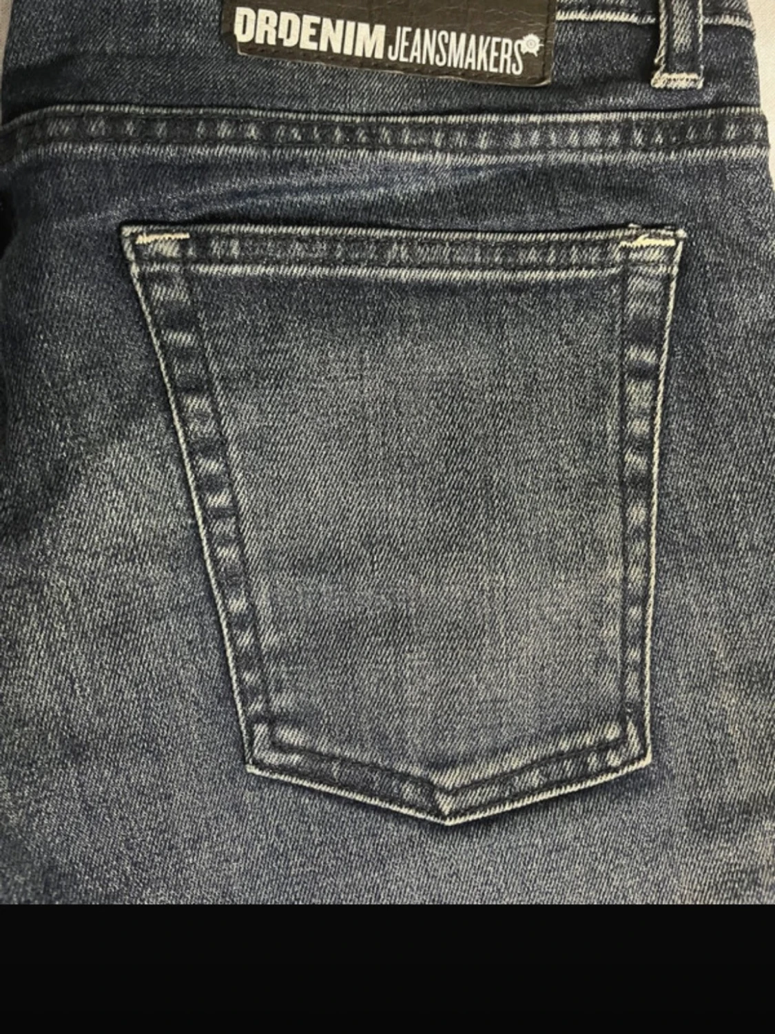 Blå slim fit jeans från Drdenim - 2