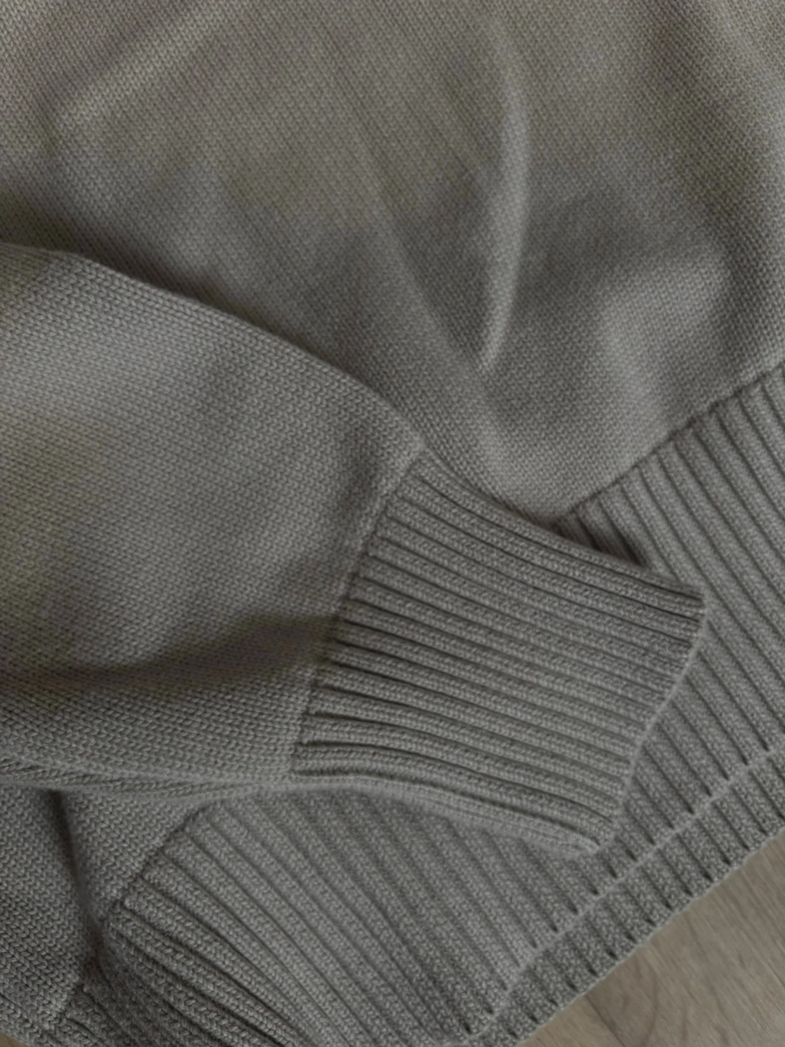 Beige knitted sweater from Ami - 3