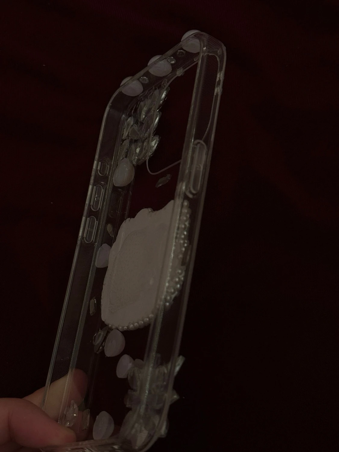 Hello Kitty mobilskal med pärlor & strass iPhone 15 PRO  - 2