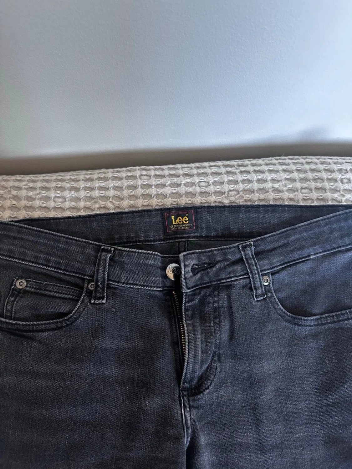 Svarta Lee jeans - 2