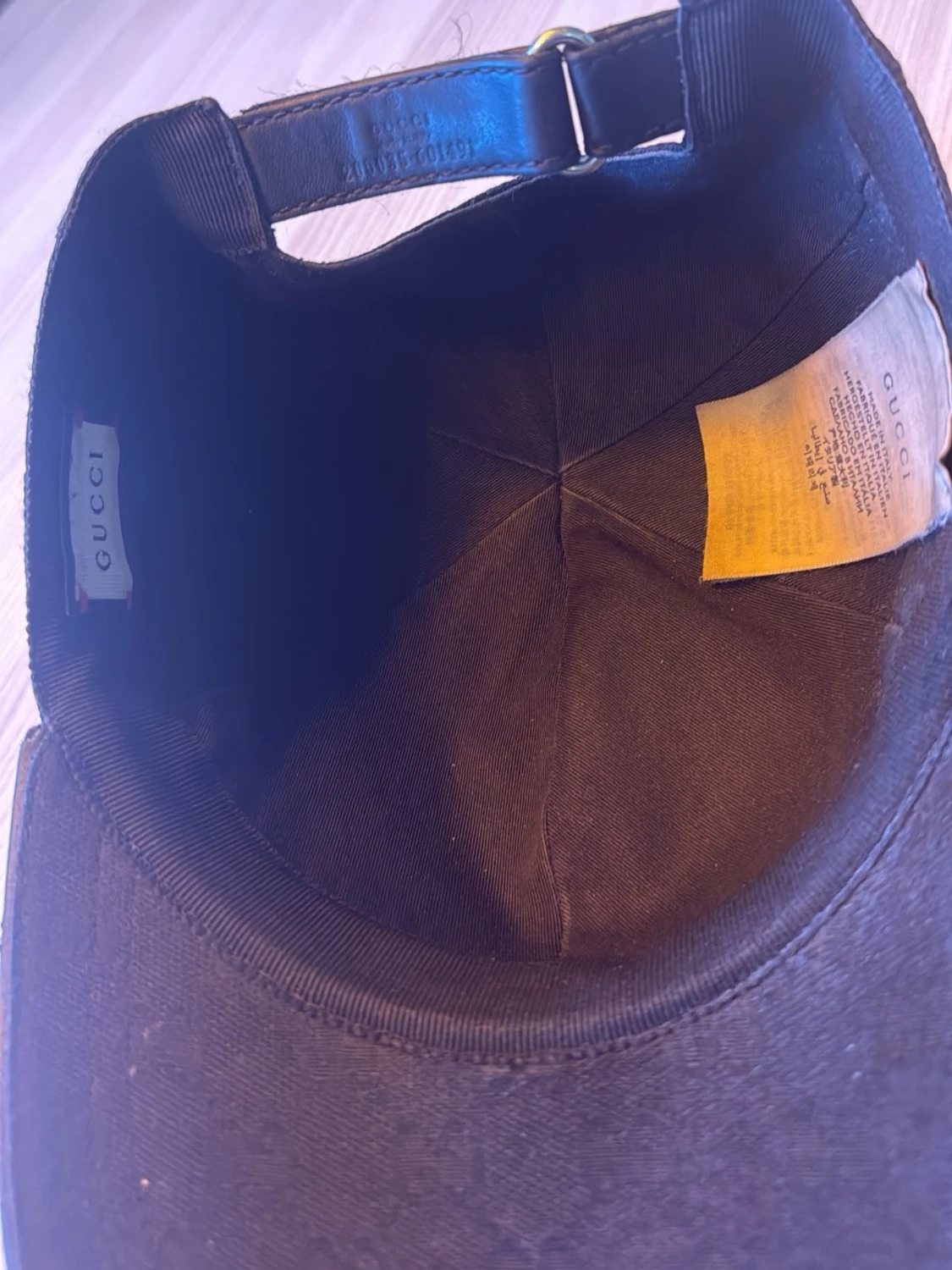 Svart Gucci keps  - 5