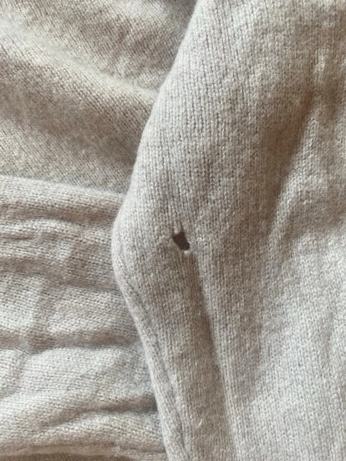 Ljusgrå stickad tröja från Samsoe Samsoe - 3