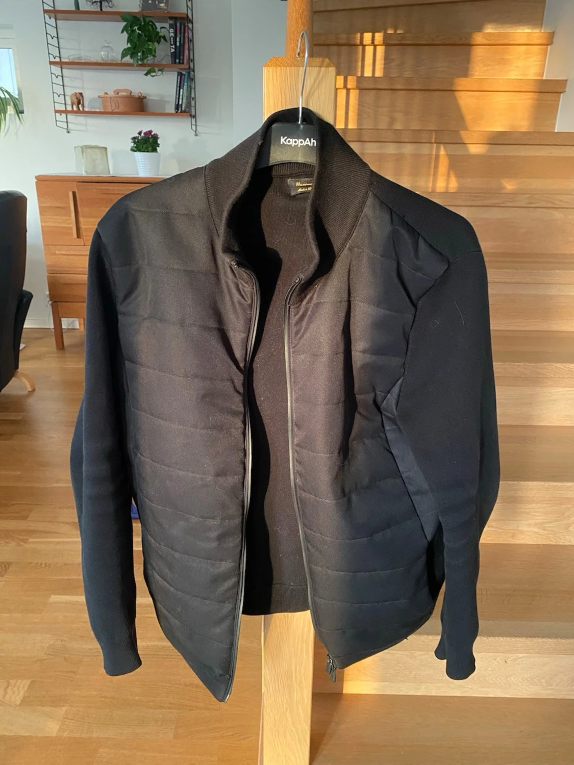 Svart cardiganjacka från massimodutti