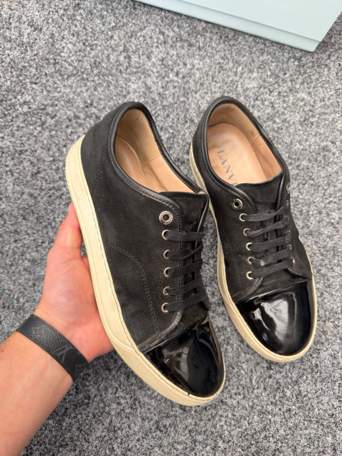 Lanvin uk8 svart - 4