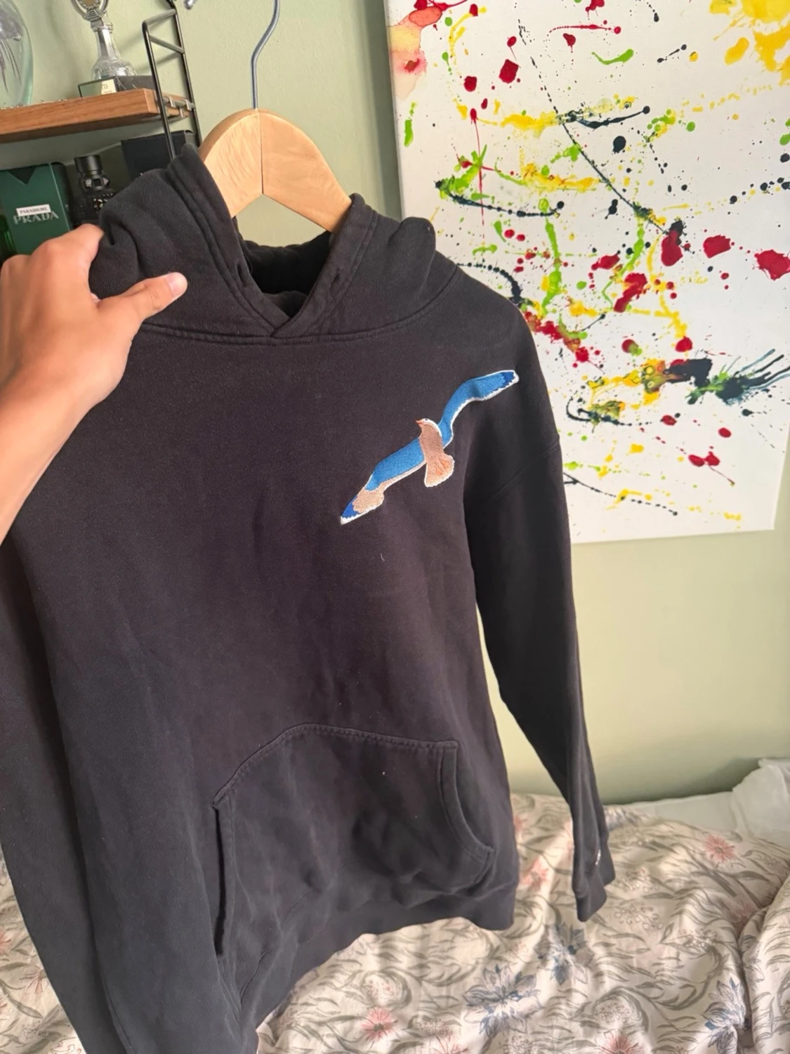 Svart Clepto hoodie - 3