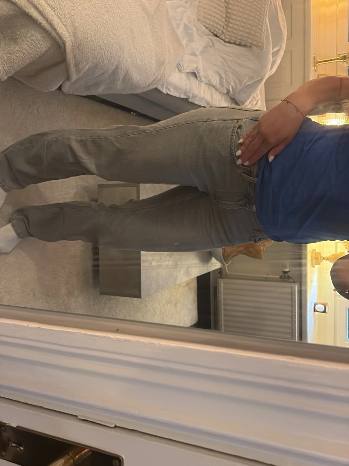 Low waist straight Weekday Jeans strl 30/34