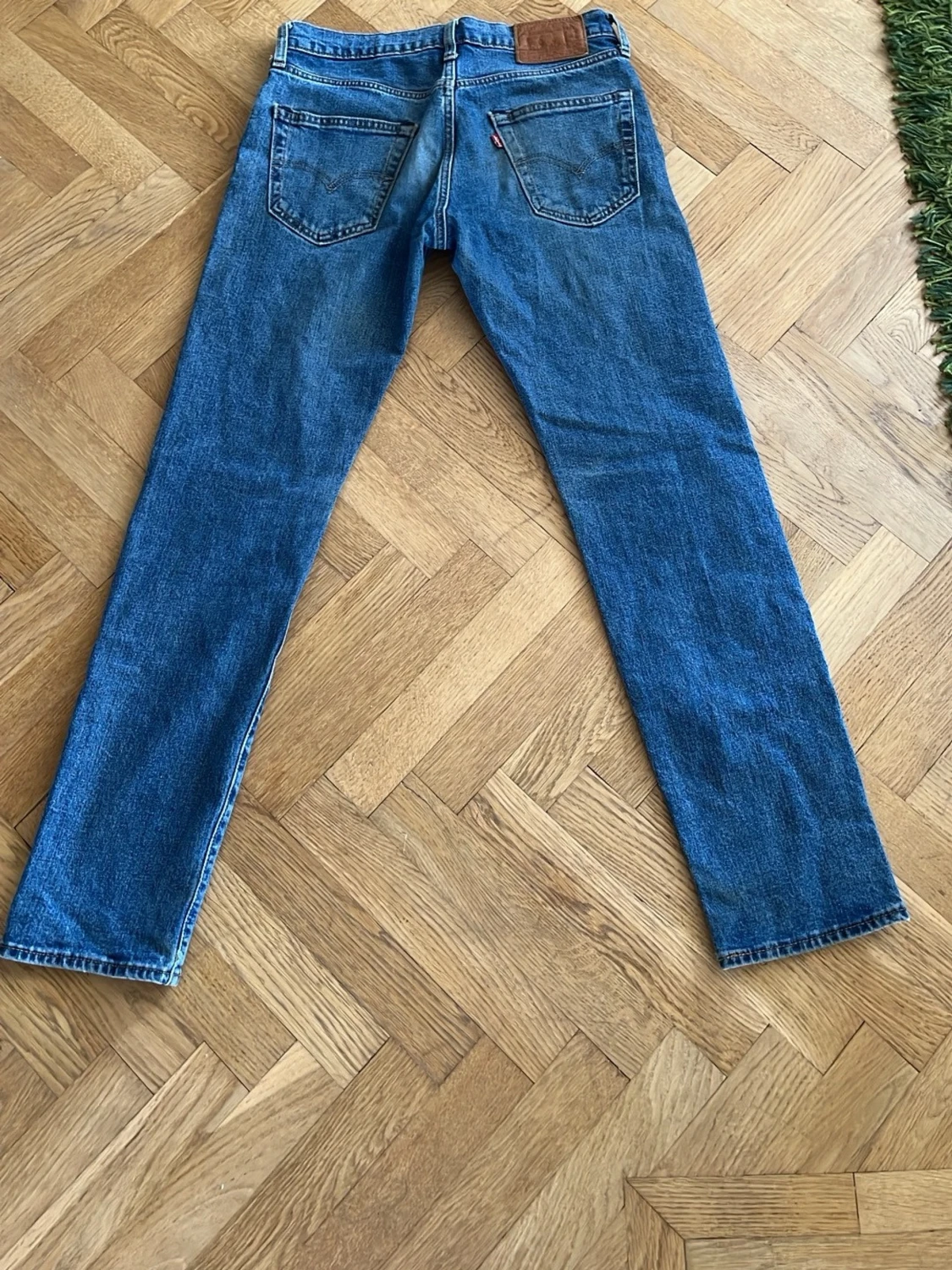 Levi's 502 blå raka jeans - 2
