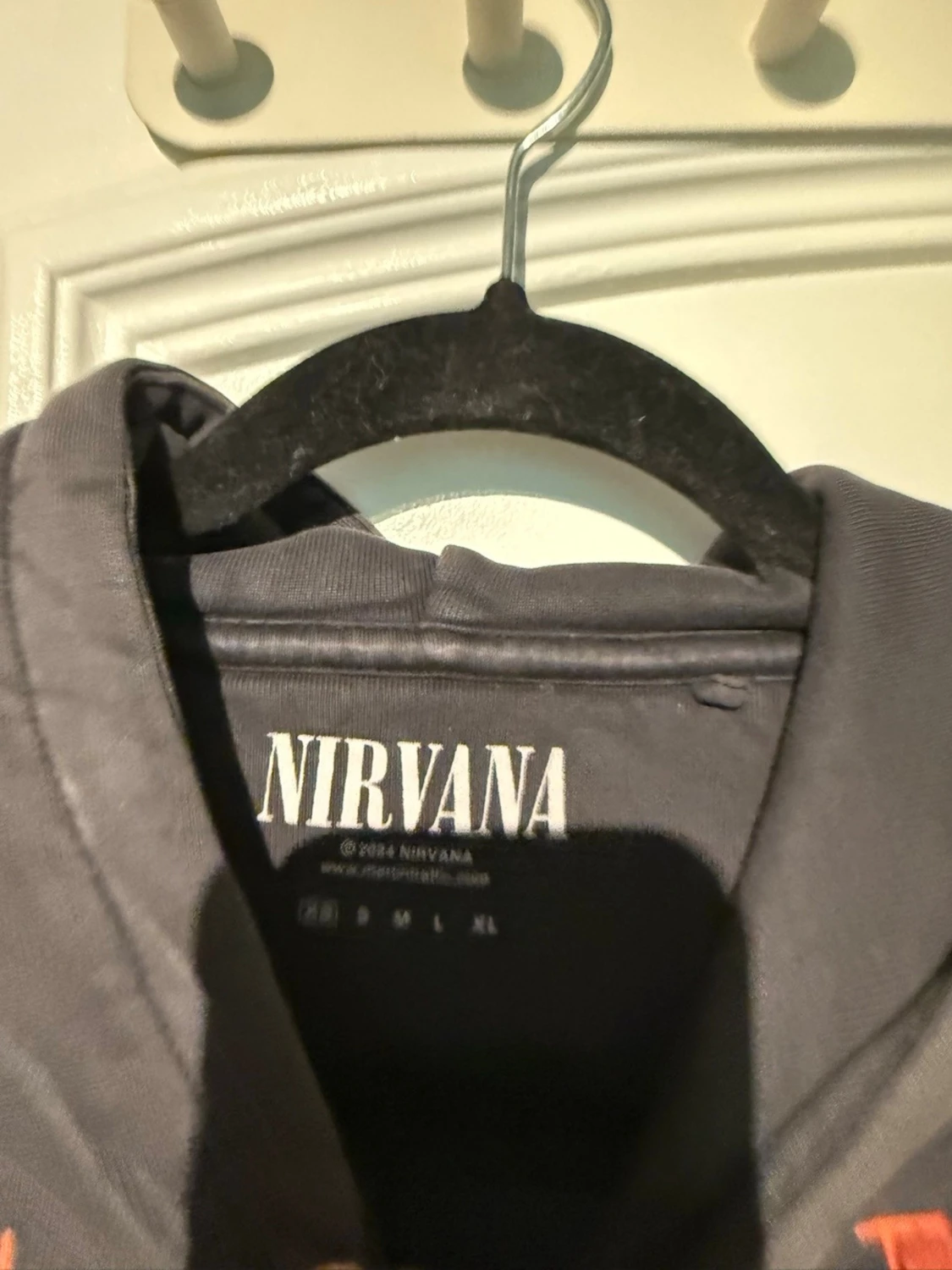 Svart Nirvana hoodie In Utero - 2