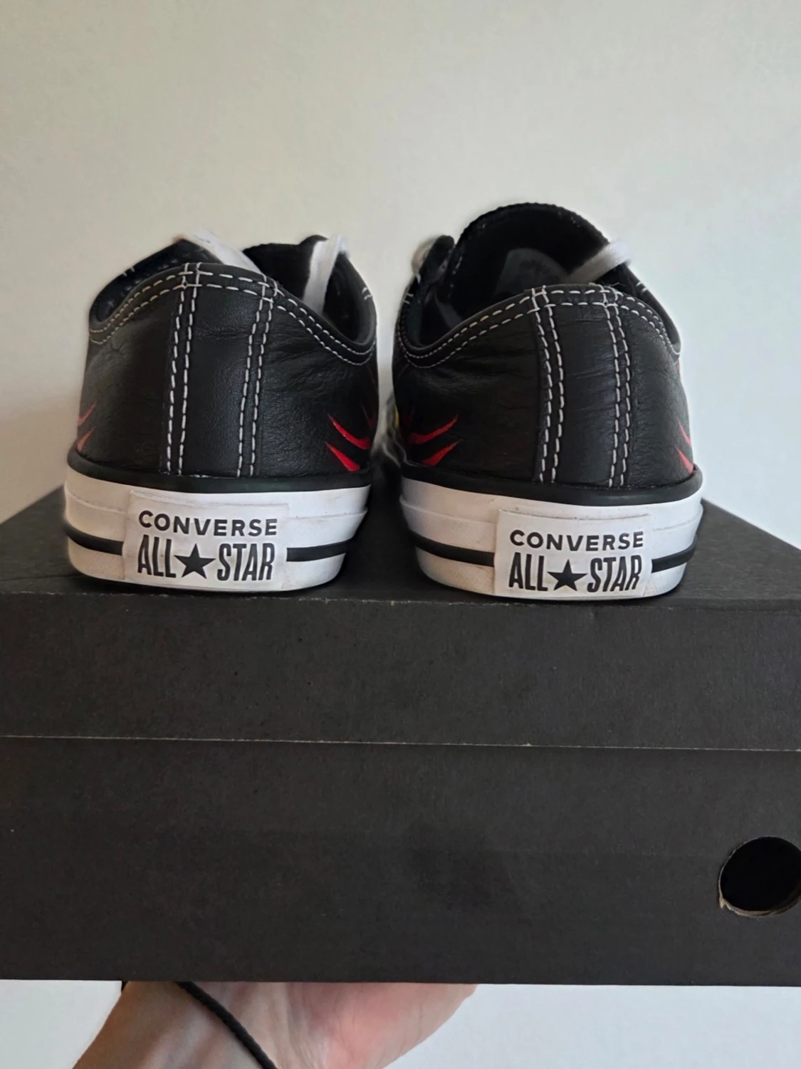 Converse sneakers med flames - 2