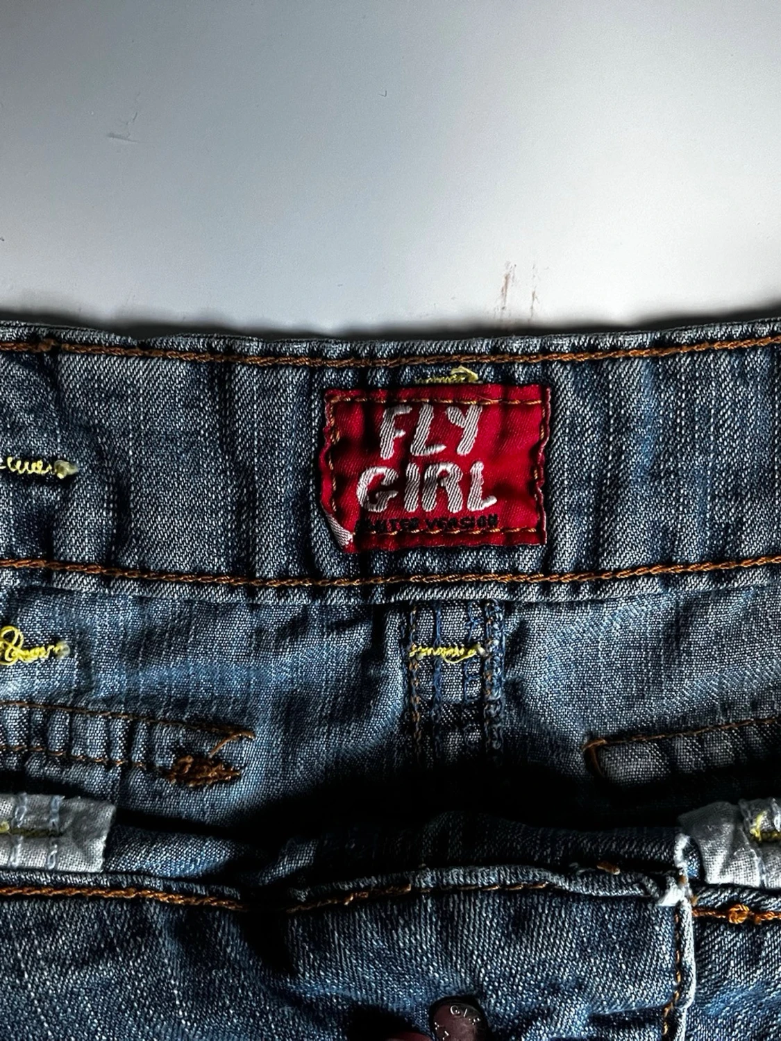 Blå jeanskjol från Fly Girl - 2