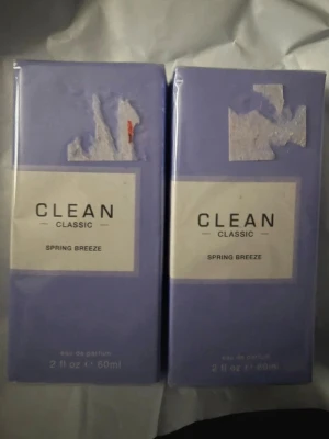2 clean spring blossom  - 2 st oöppnade clean parfymer spring blossom 60 ml 