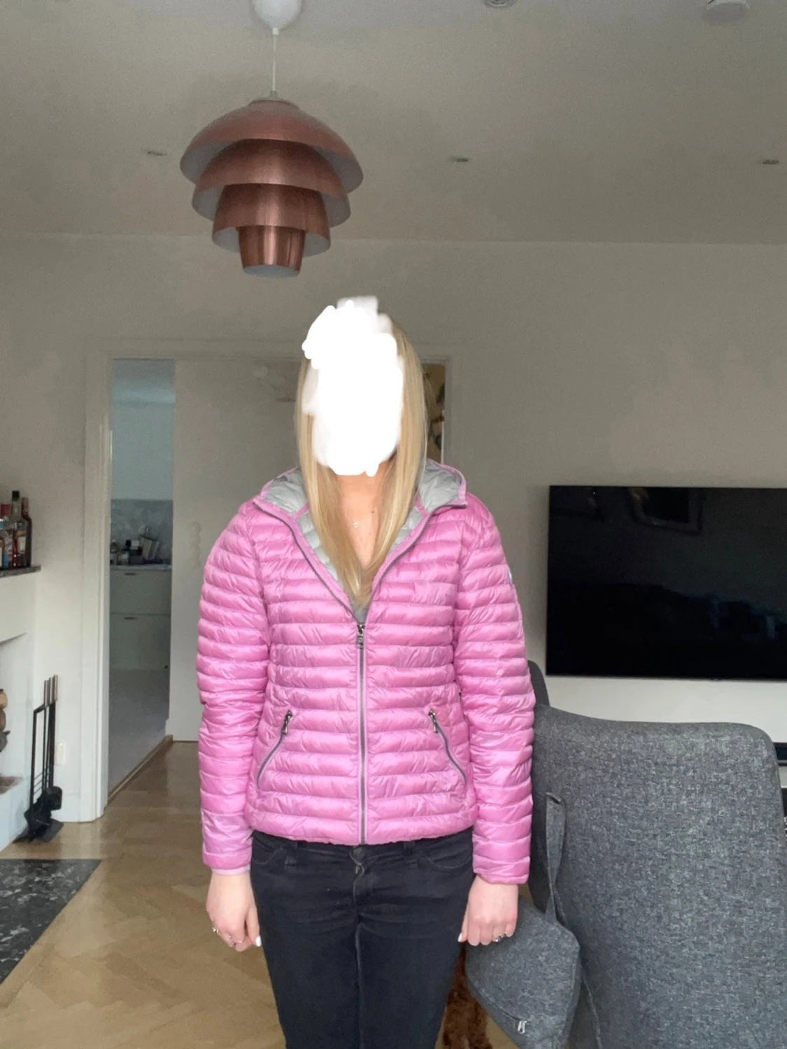 Rosa jacka från Colmar
