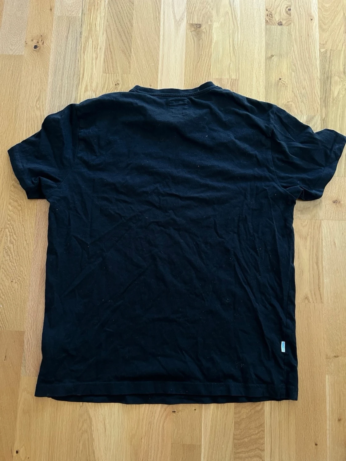 Svart Lekia t-shirt i bomull - 1