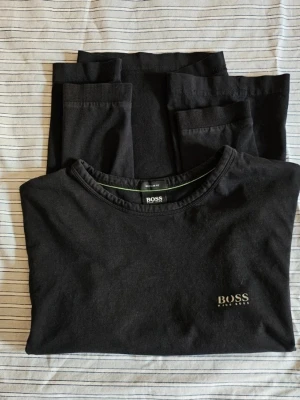 Svart sweashirt från hugo boss - Gott skick, storlek S. 