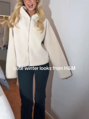 Teddy jacka - Helt ny, oanvänd päls/teddy jacka från hm