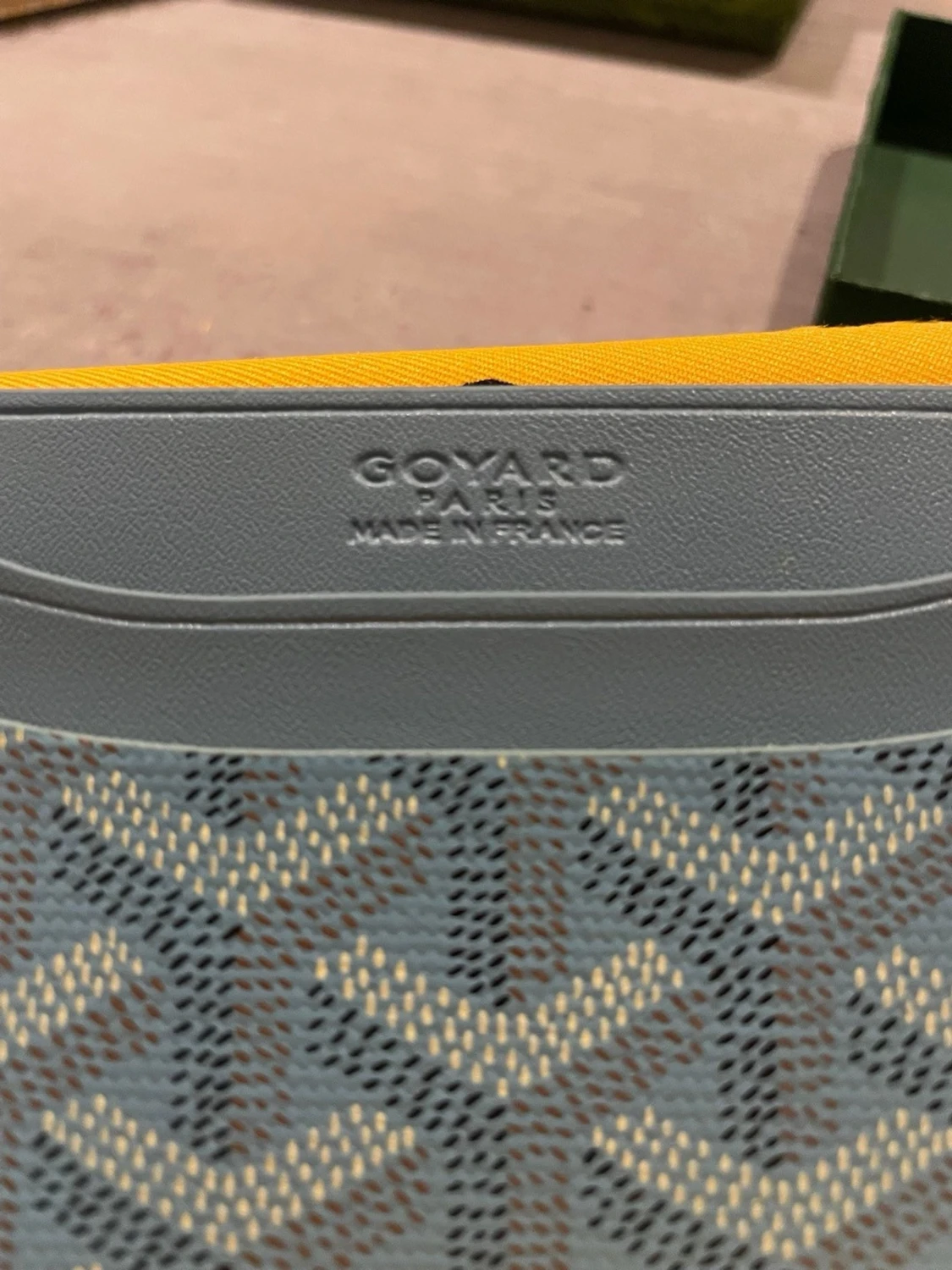 Ljusblå kortfodral - 3