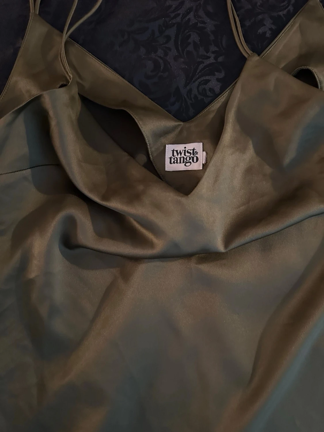 Twist tango Dam Linne M grön oliver  - 1