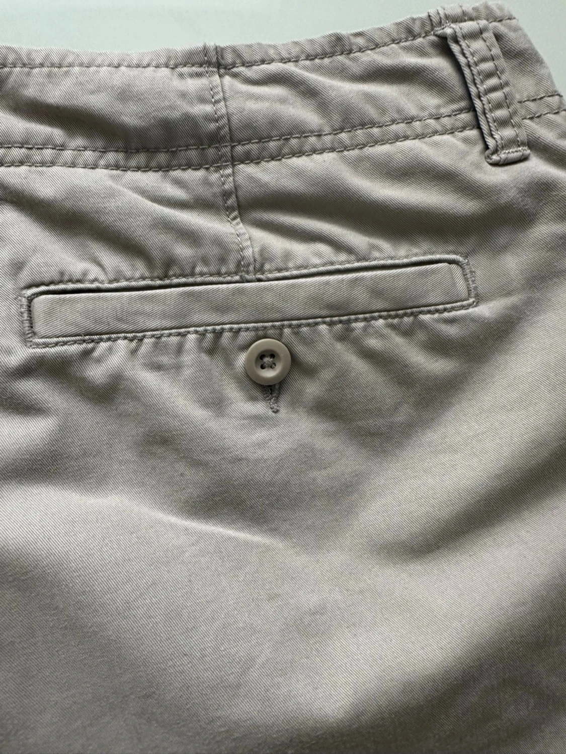 Beige GAP bomullsshorts med fickor, storlek S - 3